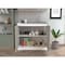 Tuhome Napoles Utility Sink with Cabinet One Shelf, Double Door Cabinet, Smokey Oak/Light Gray MIZ6558 - alternate 1